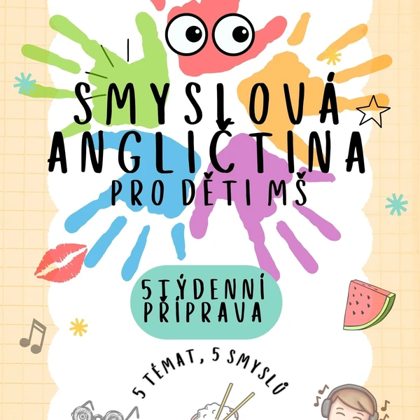 Angličtina všemi smysly pro děti MŠ 1