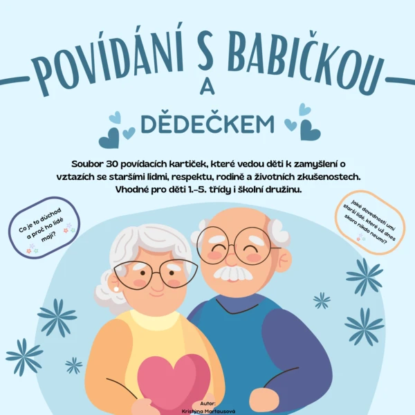 Povídání s babičkou a dědečkem - 30 otázek  1