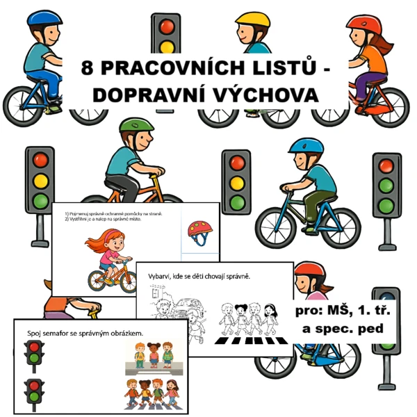 Dopravní výchova - pracovní listy 1