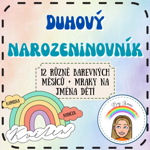 Duhový narozeninovník 1