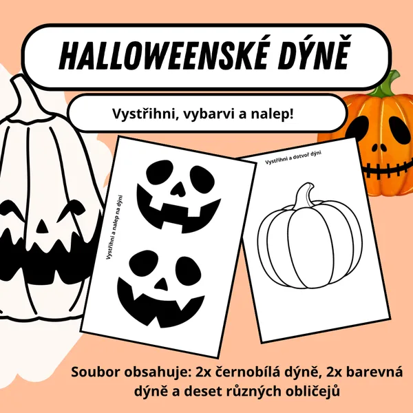 Halloweenské dýně 1