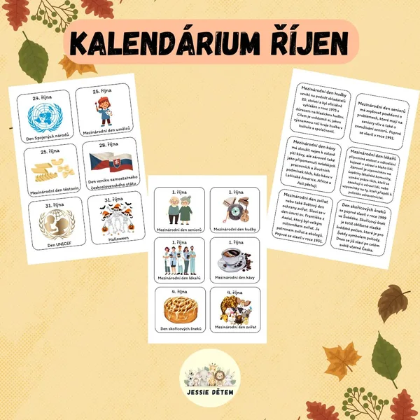 Kalendárium - říjen 1