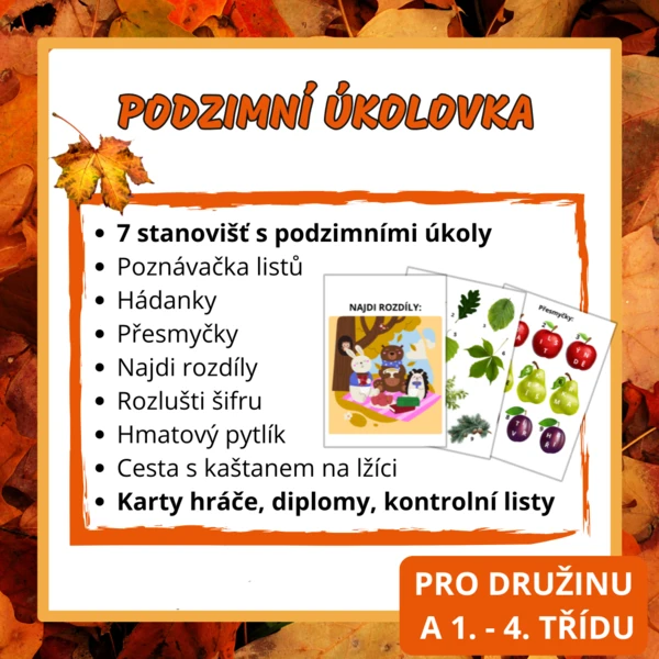 Podzimní úkolovka 1