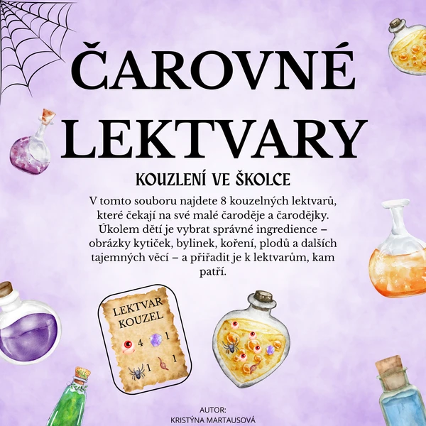Čarovné lektvary - Vytvoř si svůj lektvar 1