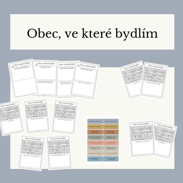 Obec, ve které bydlím 1
