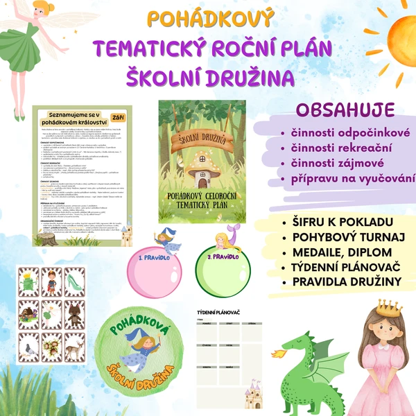 POHÁDKOVÝ celoroční tematický plán - ŠKOLNÍ DRUŽINA 1