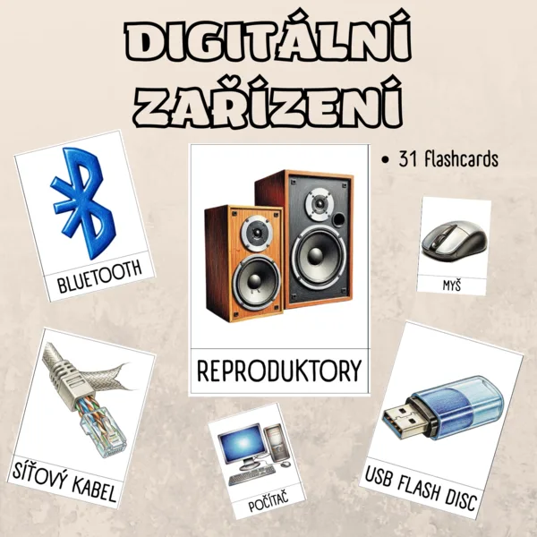 Informatika - digitální zařízení - flashcards 1