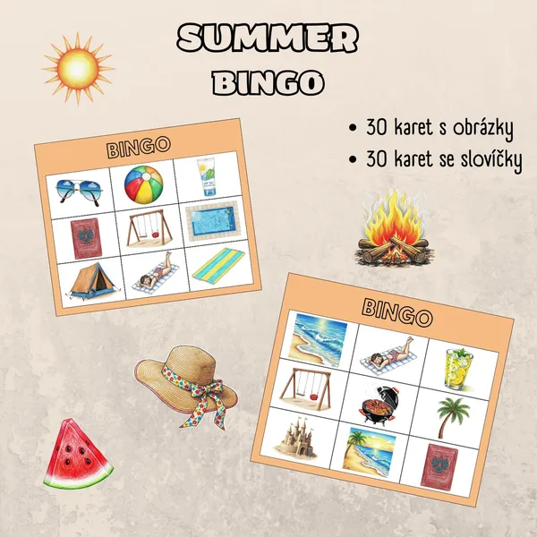 Summer - bingo 1