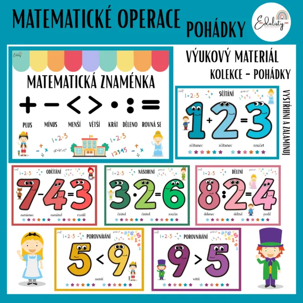 Matematické operace – pohádková edice 1