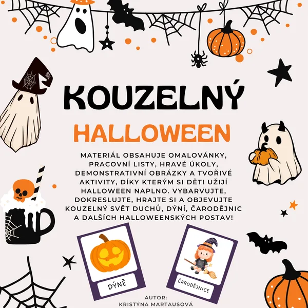 Kouzelný Halloween - Sbírka aktivit pro děti 1