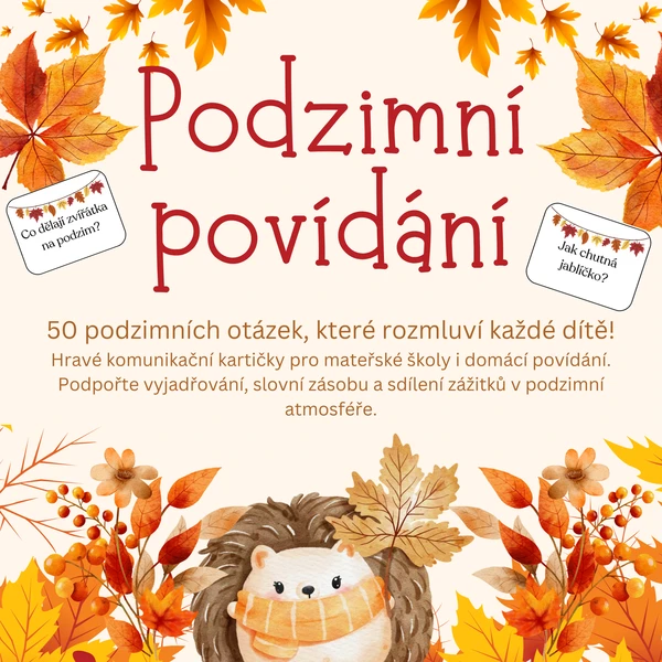 Podzimní povídání - 50 podzimních otázek 1