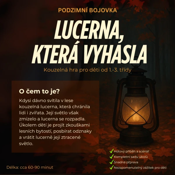 Podzimní bojovka: Lucerna, která vyhasla 1