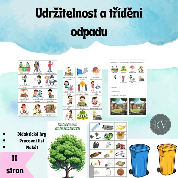 Udržitelnost a třídění odpadu 1