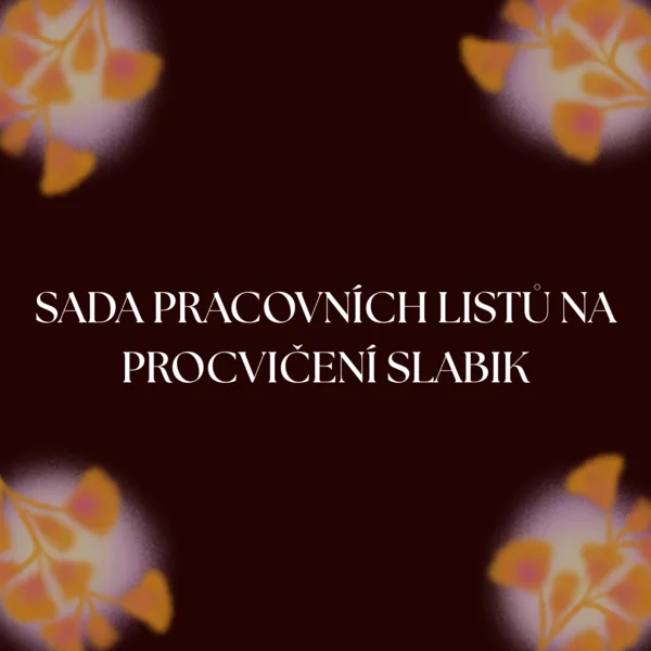 Pracovní list - slabiky 1
