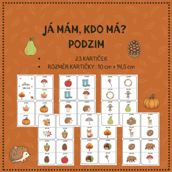 Já mám, kdo má? - PODZIM 1