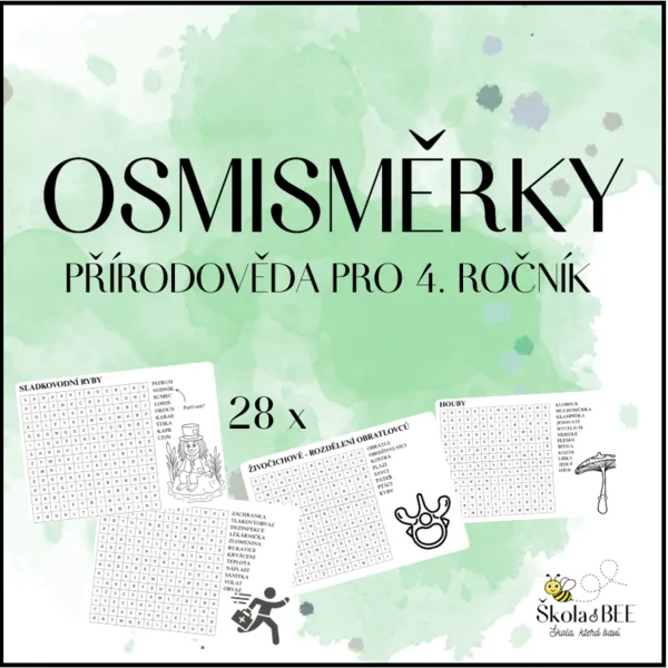 Přírodověda 4 - osmisměrky 1