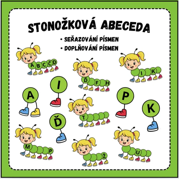 Stonožková ABECEDA 1
