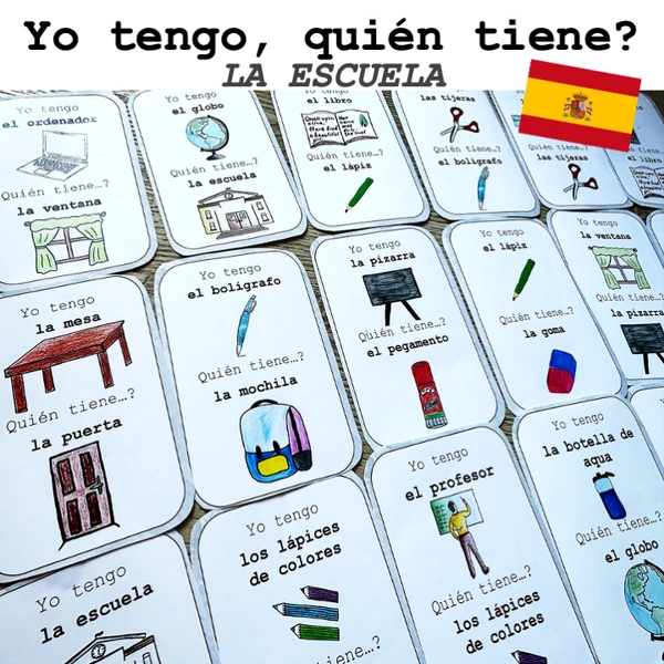 Yo tengo, quién tiene? La escuela 1