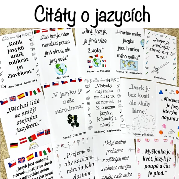 Citáty o jazycích 1