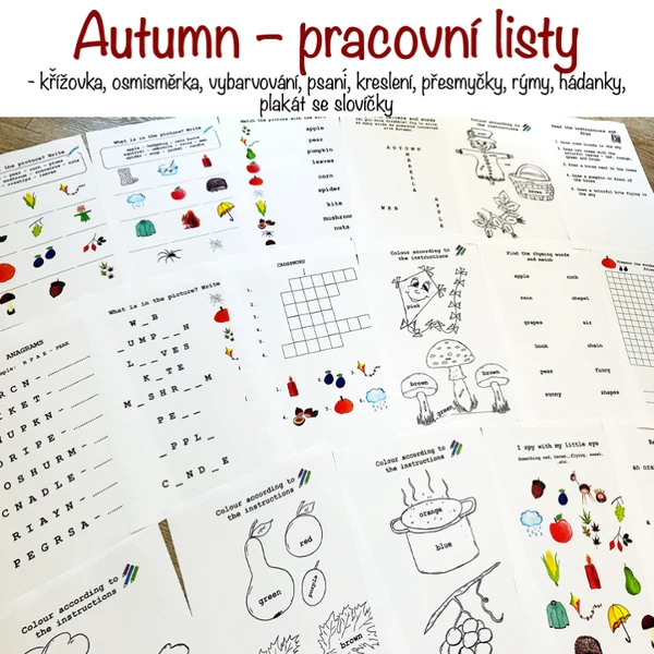 Pracovní listy - AUTUMN 1
