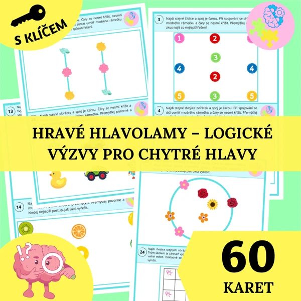 Hravé hlavolamy – Logické výzvy pro chytré hlavy 1