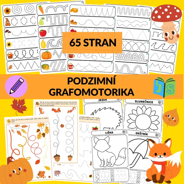 Podzimní grafomotorika 1
