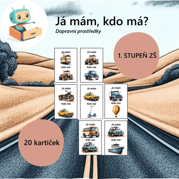 Já mám, kdo má? - Dopravní prostředky 1