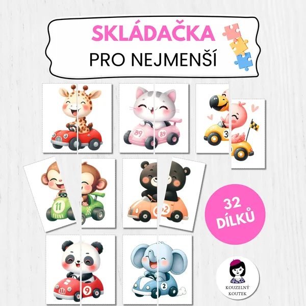 Puzzle skládačka pro nejmenší děti 1
