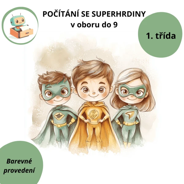 Počítání se superhrdiny.  1