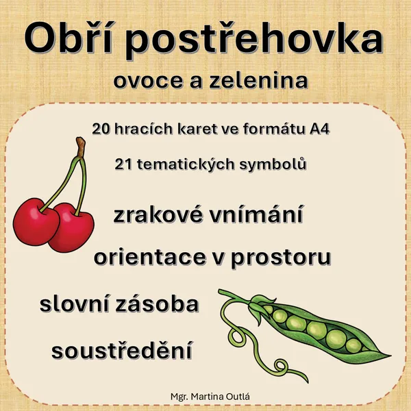 Obří postřehovka - ovozel 1
