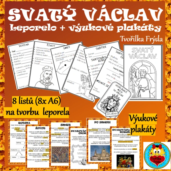 Svatý Václav - leporelo 1