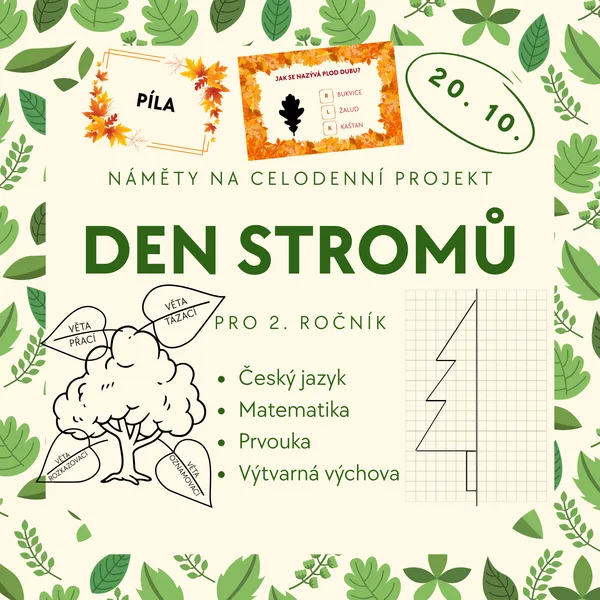 Den stromů - celodenní projekt 1