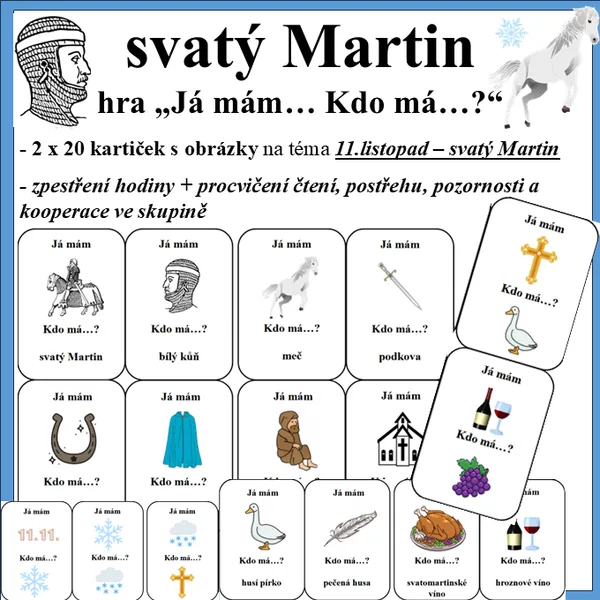 Svatý Martin Já mám... Kdo má? 1
