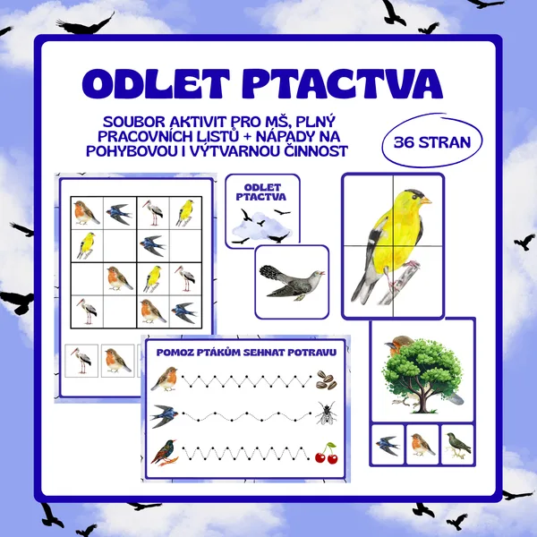 Odlet ptactva 1