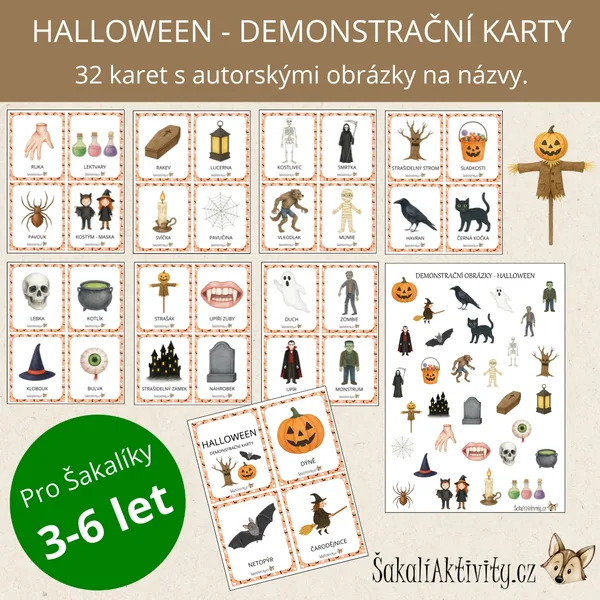  HALLOWEEN - demonstrační karty  1