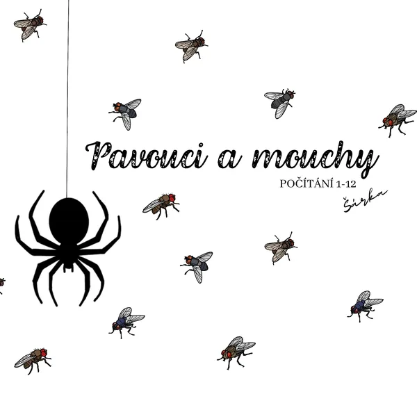 Pavouci a mouchy - POČÍTÁNÍ 1