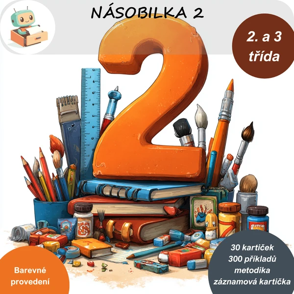 Počítání s násobilkou 2.  1