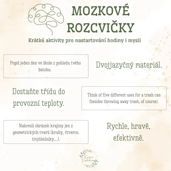 Mozkové rozcvičky 1
