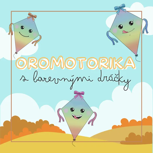 Oromotorika s barevnými dráčky 1