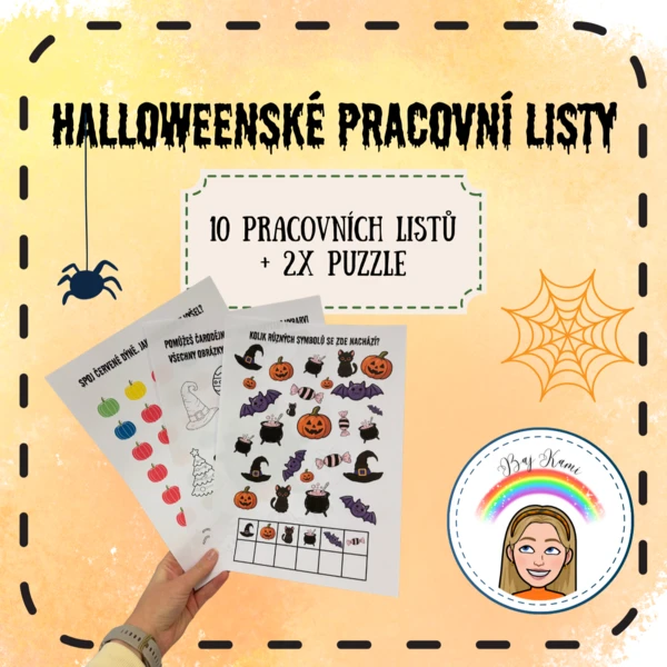Halloweenské pracovní listy 1