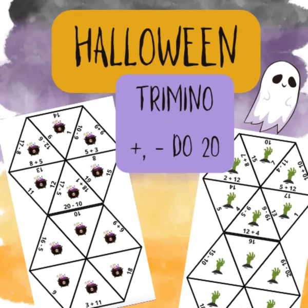 Halloween - Trimino (-, + do 20) 1