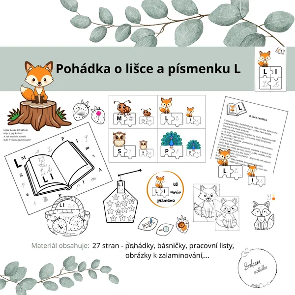 Pohádka o lišce a písmenku L 1
