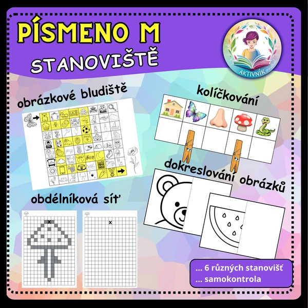 STANOVIŠTĚ - písmeno M 1