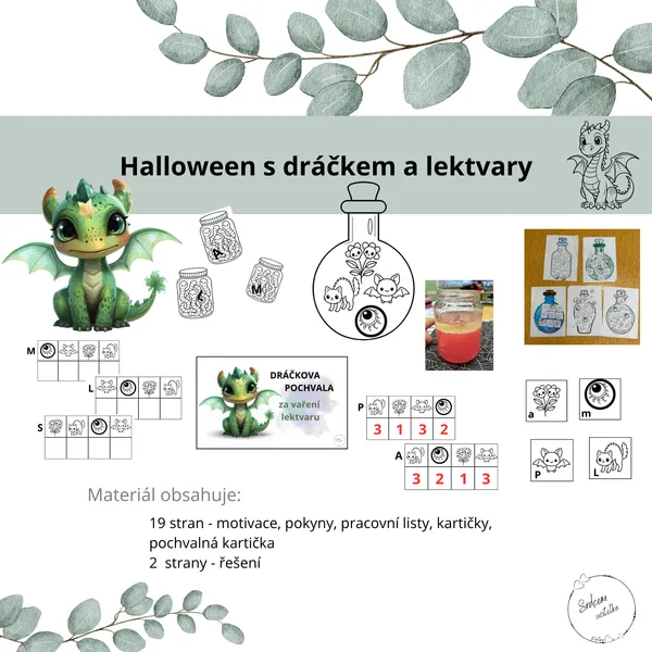 Halloween s dráčkem a lektvary 1