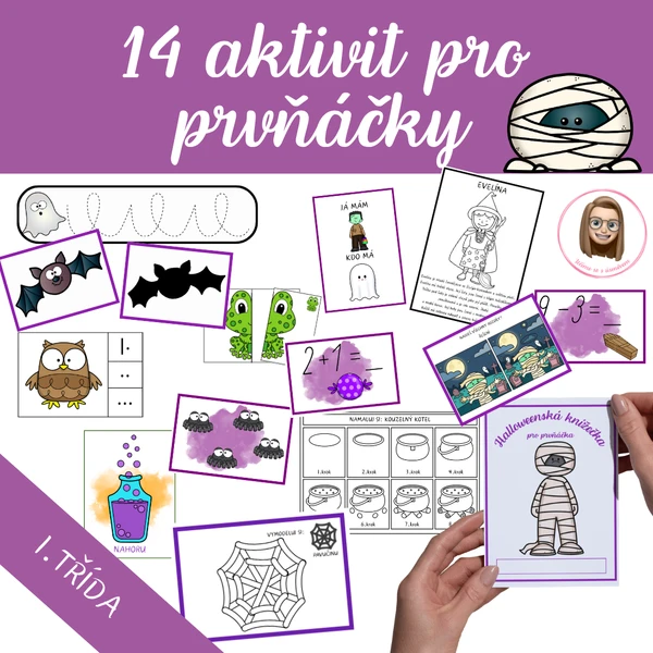 Halloweenský balíček pro prvňáčky 1