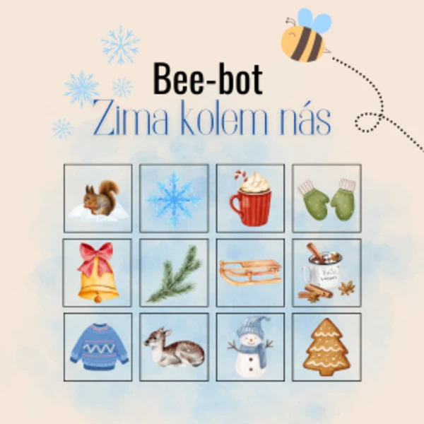 Bee-bot 🐝 Zima kolem nás❄⛄ 1