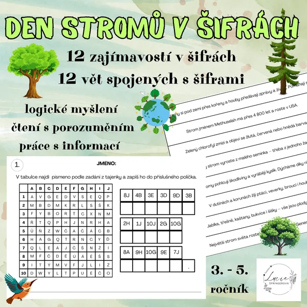 DEN STROMŮ v šifrách 1