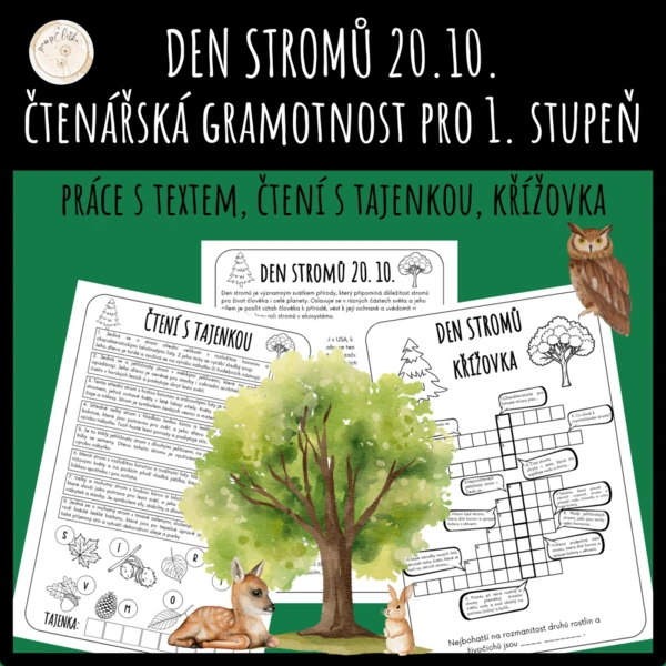 Den stromů - čtenářská gramotnost 1