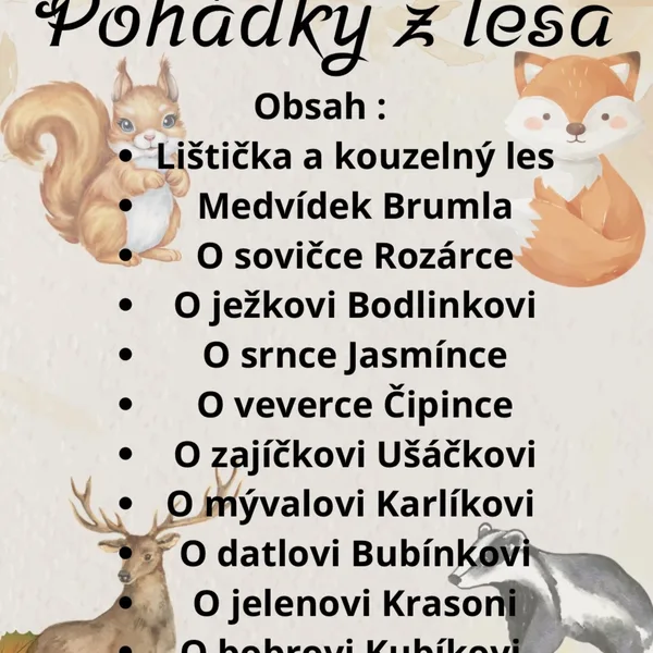 Pohádky z lesa 1