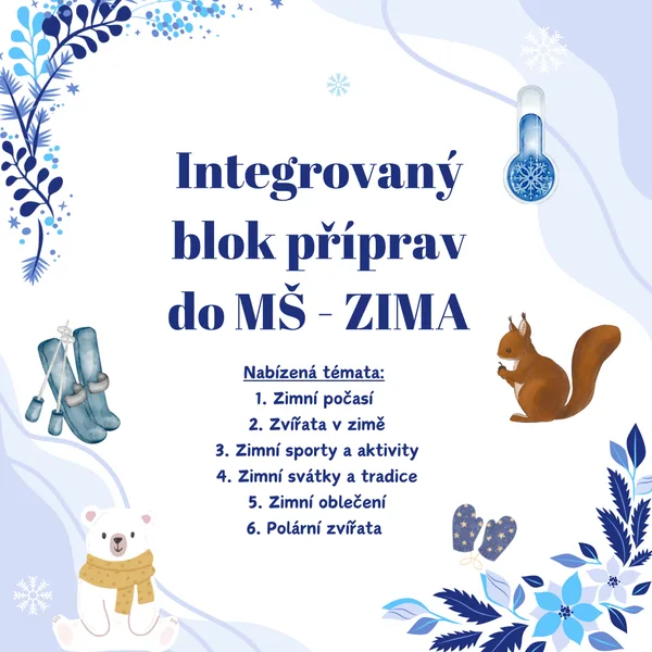 Blok příprav do MŠ - zima 1